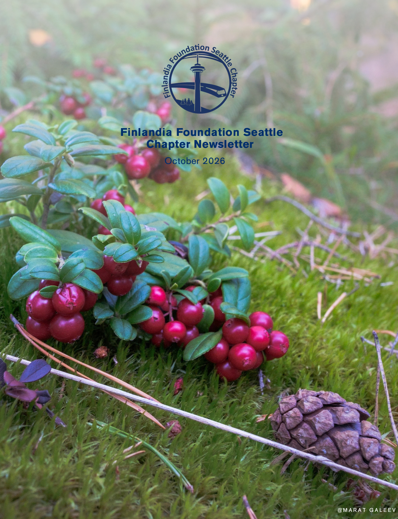 Latest newsletter cover